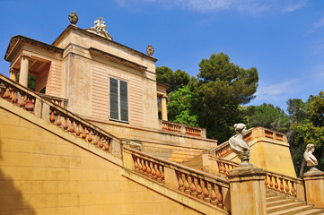 Parc del Laberint d'Horta in Barcelona, Spain