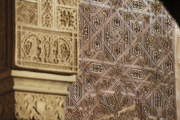 Granada, Nasrid architecture of Alhambra