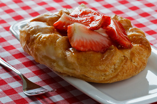 Erdbeerkuchen