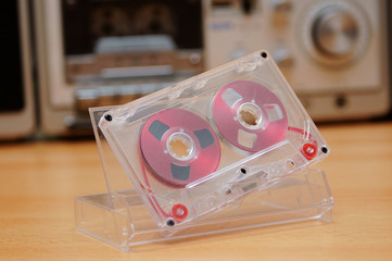 audio musik cassette radio recorder