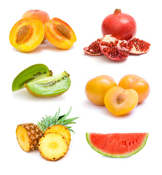collection of different fruits