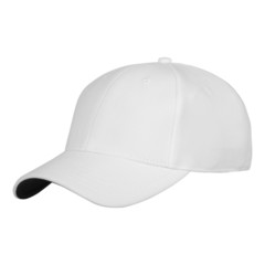 white cap with clipping path