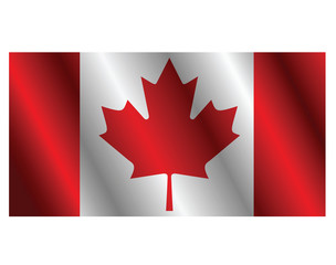 Fototapeta na wymiar Flag of Canada