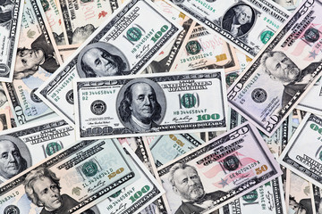 Amerikanische Dollar Geldscheine