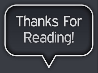 Thanks for Reading