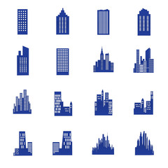 ビルのシンボルセット