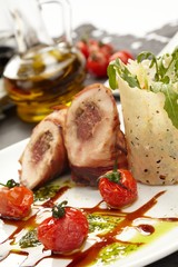 chicken fillet with vegetables