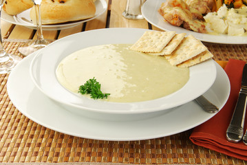 Cream of broccoli soup