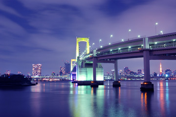 Fototapeta na wymiar Tokio Tęczowy most