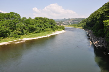 Fototapeta na wymiar Sagami Rzeka