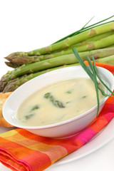 Spargelcremesuppe