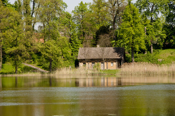 Waschhaus am Haussee in Petzow