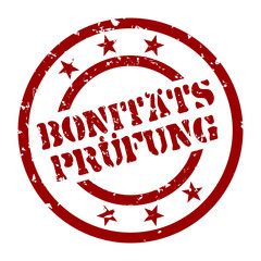 stempel bonitätsprüfung I