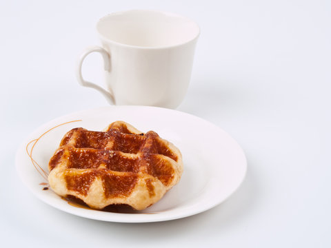 Homemade waffle