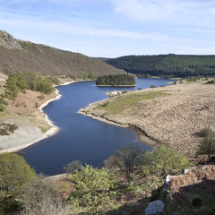 Pen y Garreg reservoir, Elan Valley in Wales