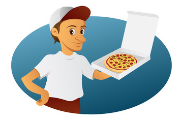 Pizza Delivery Man