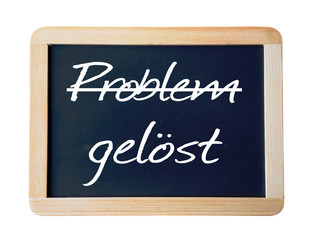 Obraz premium Problem gelöst