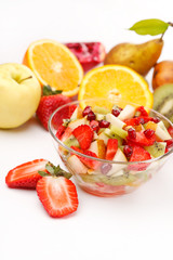 Fresh fruits salad