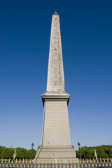Obraz premium Obélisque, Place de la concorde, Paris