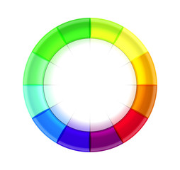 Colorful circle diagram