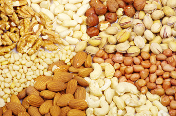 nuts background
