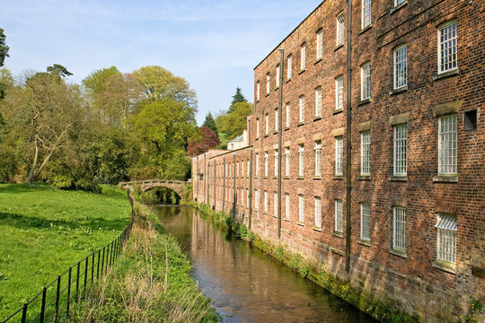 Cotton Mill Dating From The Industrial Revolution