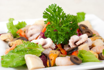 Seafood salad