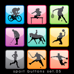 Sport buttons set.05
