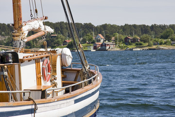 fischerboot in schweden