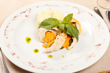 chicken fillet with ppotatoes