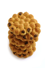 Biscotti con gocce di cioccolata