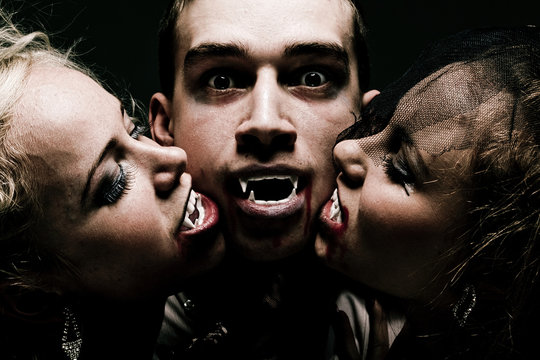 Hungry Vampire Family