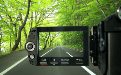 Recording at camcorder