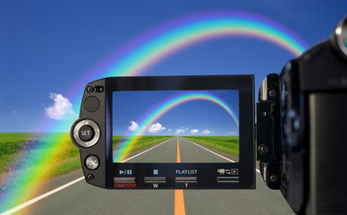Recording at camcorder
