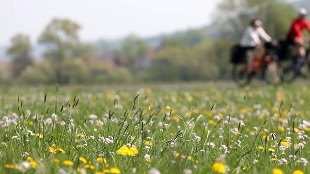 Radtour im Fr&uuml;hling