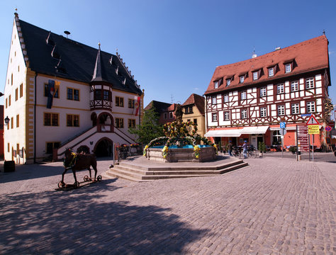 Marktplatz in Volkach
