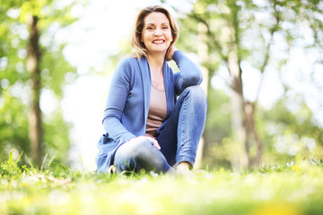 Entspannung im Park