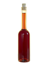 Flasche mit roter Flüssigkeit