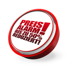 Preis-Alarm! Button, Icon