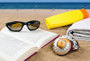 Relaxing on the Beach