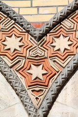 Synagogue in Budapest detail