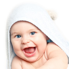 Cute smiling baby