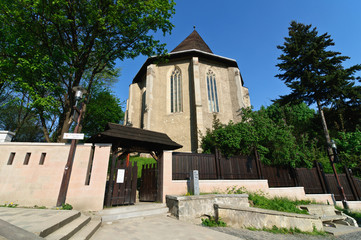 Side entrance of the Church of Avas