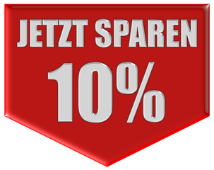 Marker rot Pfeil unten JETZT SPAREN 10%