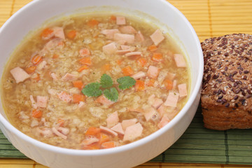 Linsensuppe