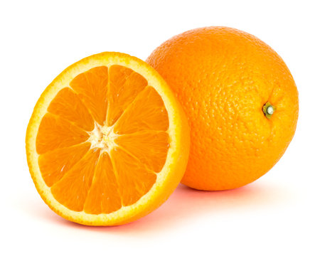 orange with clipping path
