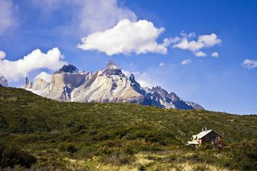 Fototapeta na wymiar Cuernos del Paine