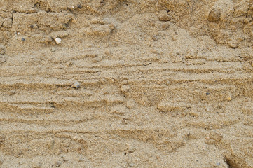The background of the sand