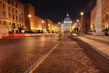 Fototapeta na wymiar Bazylika Świętego Piotra (Rzym)