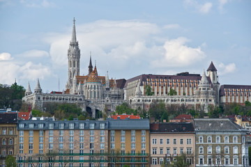 Fototapeta premium The Fishermen's Bastion. Budapest. Hungary.